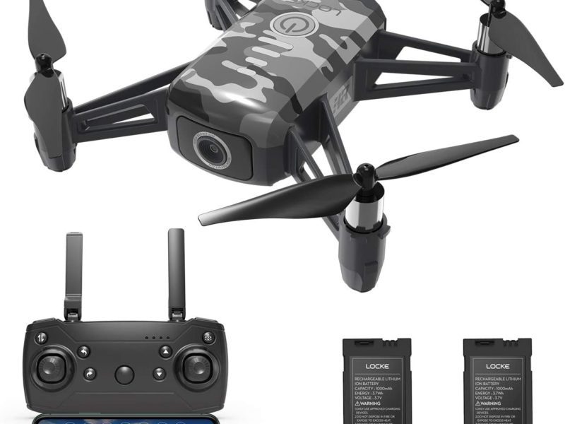 HR Drone For Kids With 1080p HD FPV Camera,Mini Quadcopter For Beginners With Altitude Hold,One Key Start/Land,Draw Path,2 Modular Batteries,Remote Control Toys Gifts for Boys Girls